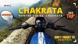 Hunter 350 vs. Chakrata Steep Hills | Rainy Weather Bike Adventure