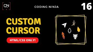 Create a Custom Cursor in HTML and CSS | Coding Ninja