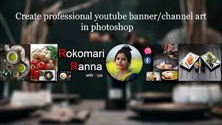 How To Make a Professional Youtube Banner in Photoshop 2020 | Youtube Banner Perfect Size