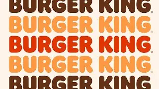 The official rebrand introduction video for Burger King