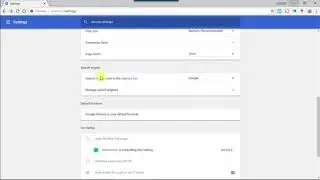 Chrome Settings - Overview