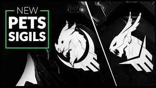 Warframe | GLARING & PACK LEADER SIGIL [Kavat & Kubrow]