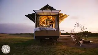 NEVER TOO SMALL: Stargazing Off Grid Tiny House, Australia - 19sqm/204sqft