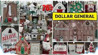HUGE DOLLAR GENERAL 70% Off/ Christmas Decor Shop With Me!! New Christmas Collection!!