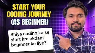 Start Your Coding Journey As A Beginner | NitMan Talks