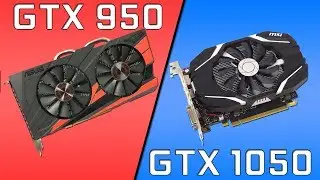 [GTX 950 vs 1050] in 5 games