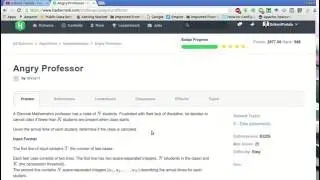 HackerRank | Angry Professor Solution