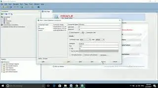 Oracle SQL Developer---Connections---Running SQL Queries