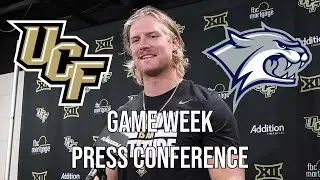 UCF Football: LB Ethan Barr Press Conference - New Hampshire Week ⚔️🏈