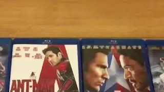 Marvel Cinematic Universe upto Avengers Infinity war on Bluray