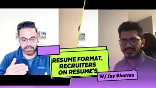 Ex Amazon CTO on How Recruiters look at your Resume? Do Resumes matter during these times?