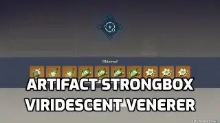 Artifact Strongbox | Viridescent Venerer | Genshin Impact