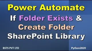 Power Automate  Check if Folder Exists in SharePoint | Power Automate Create Folder In SharePoint