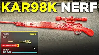 the KAR98 after *NERF* in WARZONE 3! 😯 (Best Kar98k Class Setup) - MW3