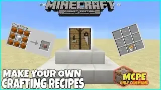 Mcpe Only Command | Make Your Own Custom Crafting Recipes