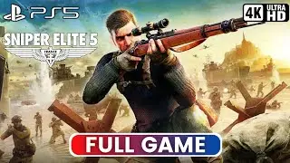 SNIPER ELITE 5 | Full Game (PS5 Gameplay 4K 60FPS)