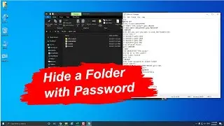 How to Hide a folder with the password