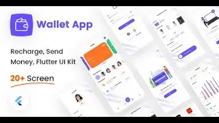 Wallet App Lite | Recharge and Money Transfer Flutter UI Kit Free | Iqonic Design #FlutterUIKitFree