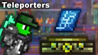 The easiest way to set up teleporters! (Terraria)