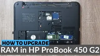 How to Upgrade HP ProBook 450 G2 Ram | Laptop Memory Upgrade Guide