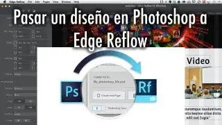 Pasar a Edge Reflow un diseño web hecho en Photoshop