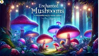 Enchanted Mushrooms -  A Whimsical Song for Curious Children | Cuteni Song For Kids  - Nursery Rhyme