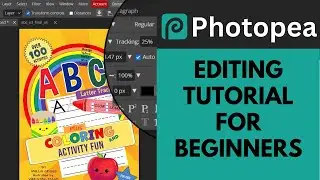 Photopea Editing Tutorial for Beginners