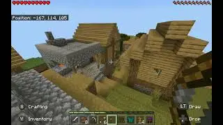 Minecraft Fitness Run: Caves and a Cliff Village