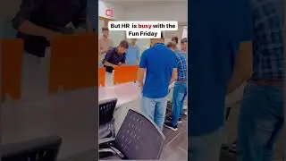 Some Employees are not excited for Fun-Friday😬