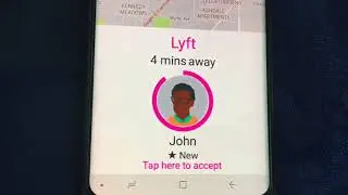 Имитация первой поездки в Lyft. Для новичков