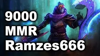 Ramzes666 9k MMR #1 From CIS Dota 2