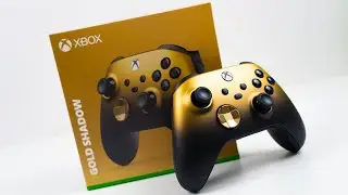 Xbox Series X Controller Gold Shadow Special Edition Unboxing