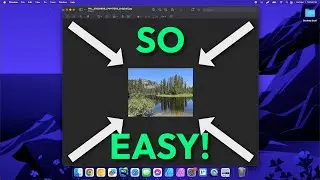 How to resize an image on Mac