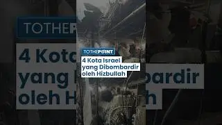 Deretan Kota di Israel yang Jadi Sasaran Rudal Hizbullah: Nahariya yang Paling Dekat dengan Lebanon