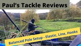 Balanced Pole Setup - Elastic, Line, Hooks