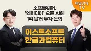 [주주총회] 도전! 텐배거 / 엔비디아 & 애플, 오픈 AI 투자 가능성… 소프트웨어주 전망은? / 매일경제TV