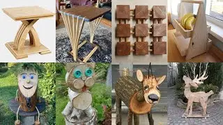 TOP 50 HIGHLY RUNNING NEW ATTRACTIVE AMAZING TRENDY WOOD WORKING IDEAS WOODEN DECORATIONS IDEAS DIY