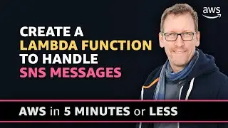 How to create a Lambda function to handle SNS messages