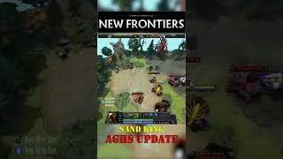 SAND KING AGHS UPDATE! DOTA 2 - 7.33 PATCH  #Shorts #dota2 #newpatch #733patch