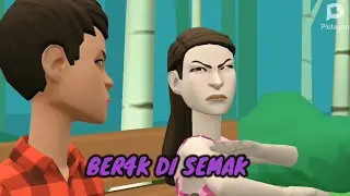 KARTUN BERAK DI SEMAK SEMAK : animasi lucu