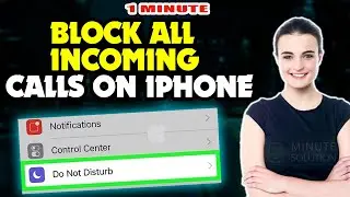 How to block all incoming calls on iphone 2024 [Educational Purpose]