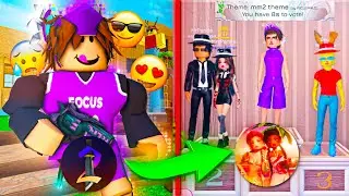 MM2 PLAYER Tries DRESS TO IMPRESS.. 😂 (Murder Mystery 2)