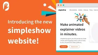 Introducing the new simpleshow website!