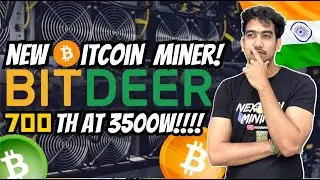 MOST POWERFUL BITCOIN MINER! BitDEER SEALMINER🔥 Crypto Mining India 🚀 #bitcoinmining #btc #bitcoin