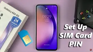 How To Enable SIM Card Pin On Samsung Galaxy A54 5G