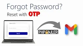 How to develop One Time Password (OTP) System to reset password using PHP - PHPMailer.