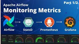 Monitor Apache Airflow with StatsD | Prometheus | Grafan | part1