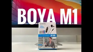 BOYA BY-M1 MIC UNBOXING | 