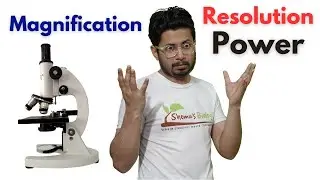 Magnification and resolution of microscope | Light microscopy principle explained