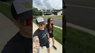 Couple Goes For a Hot Girl Walk